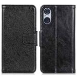 For Sony Xperia 5 V Nappa Texture Flip Leather Phone Case(Black)