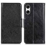 For Sony Xperia 10 VI Nappa Texture Flip Leather Phone Case(Black)