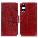 For Sony Xperia 10 VI Nappa Texture Flip Leather Phone Case(Red)