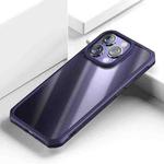 For iPhone 15 Pro iPAKY Dawn Series Transparent PC+TPU Phone Case(Purple)