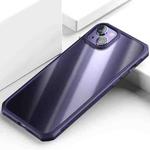 For iPhone 15 Plus iPAKY Dawn Series Transparent PC+TPU Phone Case(Purple)