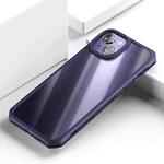 For iPhone 15 iPAKY Dawn Series Transparent PC+TPU Phone Case(Purple)