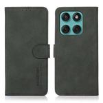 For Motorola Edge 60 Fusion KHAZNEH Matte Texture Leather Phone Case(Green)