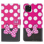 For iPhone 15 Pro Painted Pattern Horizontal Flip Leather Phone Case(Bowknot)