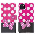 For iPhone 15 Plus Painted Pattern Horizontal Flip Leather Phone Case(Bowknot)