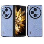 For OPPO Find N3 ABEEL Diamond Black Edge Phone Case(Sapphire Blue)