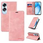 For OPPO A60 4G Global BETOPNICE Suction RFID Anti-theft Leather Phone Case(Pink)