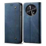 For Huawei nova 12i 4G Global Denim Texture Leather Phone Case(Blue)