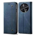 For Huawei Enjoy 70 Pro 5G Denim Texture Leather Phone Case(Blue)