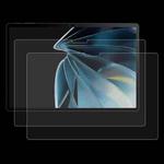 For ZTE Nubia Pad 3D 12.4 2pcs 9H 0.3mm Explosion-proof Tempered Glass Film