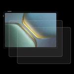 For vivo iQOO Pad5 12.1 inch 2pcs 9H 0.3mm Explosion-proof Tempered Glass Film