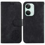 For OnePlus Nord 3 Little Tiger Embossed Leather Phone Case(Black)