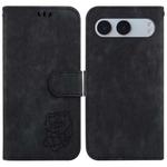 For OnePlus Nord 4 Little Tiger Embossed Leather Phone Case(Black)