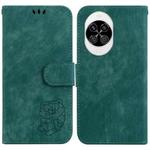 For Huawei nova 14 Little Tiger Embossed Leather Phone Case(Green)
