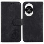 For Huawei nova 14 Little Tiger Embossed Leather Phone Case(Black)
