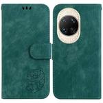 For Huawei nova 14 Ultra Little Tiger Embossed Leather Phone Case(Green)