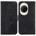 For Huawei nova 14 Ultra Little Tiger Embossed Leather Phone Case(Black)