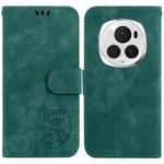 For Honor Magic6 Pro Little Tiger Embossed Leather Phone Case(Green)