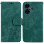 For Tecno Pova Neo 3 Little Tiger Embossed Leather Phone Case(Green)