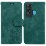 For Tecno Pova Neo / LE6 Little Tiger Embossed Leather Phone Case(Green)