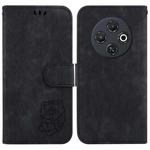 For Tecno Spark 30C Little Tiger Embossed Leather Phone Case(Black)