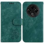 For Tecno Spark 30 4G Little Tiger Embossed Leather Phone Case(Green)