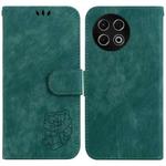 For Tecno Spark 30 Pro Little Tiger Embossed Leather Phone Case(Green)