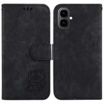 For Tecno Pop 10 / Spark Go 2 4G Little Tiger Embossed Leather Phone Case(Black)