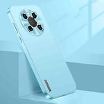 For Huawei Mate 40 Streamer Series Micro Frosted Metal Paint PC Phone Case(Sierra Blue)