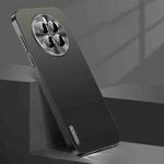 For Huawei Mate 50 Streamer Series Micro Frosted Metal Paint PC Phone Case(Black)
