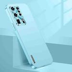 For Huawei P40 Pro+ Streamer Series Micro Frosted Metal Paint PC Phone Case(Sierra Blue)