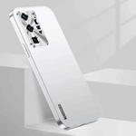 For Huawei P40 Pro Streamer Series Micro Frosted Metal Paint PC Phone Case(Silver)