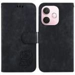 For OPPO A5 Pro 5G Little Tiger Embossed Leather Phone Case(Black)