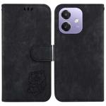For OPPO A5x 5G / A3 4G / 5G / A3x 4G / 5G Little Tiger Embossed Leather Phone Case(Black)