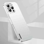 For iPhone 16 Pro Max Streamer Series Micro Frosted Metal Paint PC Phone Case(Silver)