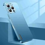 For iPhone 16 Pro Max Streamer Series Micro Frosted Metal Paint PC Phone Case(Sierra Blue)