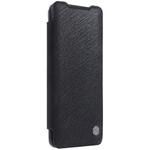 For iPhone 2020 / 8 / 7 NILLKIN Ming Series PC+PU Horizontal Flip Leather Case with Card Slot & Holder(Black)