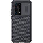 For Huawei P40 Pro+ NILLKIN Black Mirror Pro Series Camshield Full Coverage Dust-proof Scratch Resistant Case(Black)