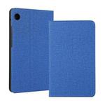 For Huawei MatePad T8 / C3 8 inch Voltage Craft Cloth TPU Horizontal Flip Leather Case with Holder(Blue)
