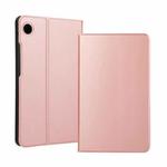 For Huawei MatePad T8 / C3 8 inch Voltage Elastic Texture Horizontal Flip Leather Case with Holder(Rose Gold)