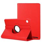 For Huawei MatePad T8 / C3 8 inch Litchi Texture Horizontal Flip 360 Degrees Rotation Leather Case with Holder(Red)