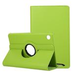 For Huawei MatePad T8 / C3 8 inch Litchi Texture Horizontal Flip 360 Degrees Rotation Leather Case with Holder(Green)