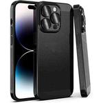 For iPhone 15 Pro Fine Mesh Cooling Phone Case(Black)