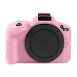 For Canon EOS R50 Soft Silicone Protective Case(Pink)