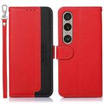For Sony Xperia 1 VI KHAZNEH Litchi Texture Leather RFID Phone Case(Red)