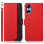 For Sony Xperia 5 VI KHAZNEH Litchi Texture Leather RFID Phone Case(Red)