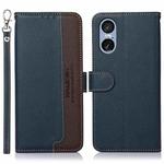 For Sony Xperia 5 VI KHAZNEH Litchi Texture Leather RFID Phone Case(Blue)