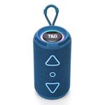 T&G TG-656 Portable Wireless 3D Stereo Subwoofer Bluetooth Speaker Support FM / LED Atmosphere Light(Blue)