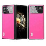 For Xiaomi Mix Fold 3 ABEEL Haze Texture PU Phone Case(Red)
