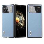 For Xiaomi Mix Fold 3 ABEEL Haze Texture PU Phone Case(Twilight Blue)